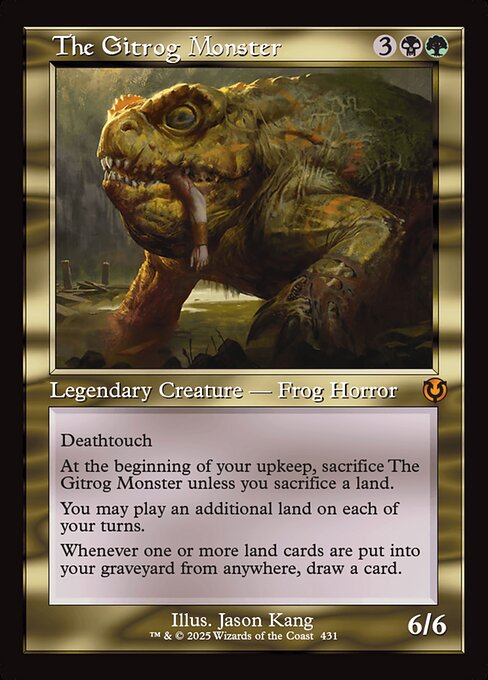 The Gitrog Monster (Retro Frame) - Innistrad Remastered - M - 431
