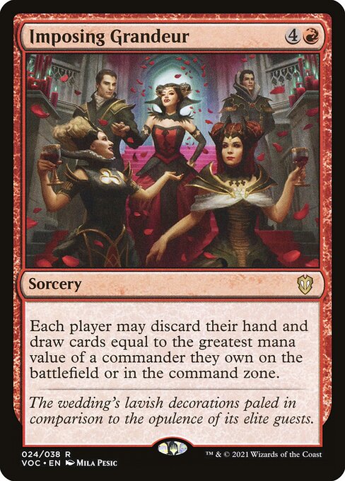 Imposing Grandeur - Commander: Innistrad: Crimson Vow - R - 24