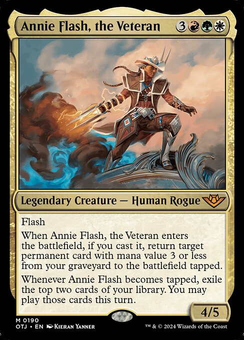 Annie Flash, the Veteran - Outlaws of Thunder Junction - M - 190