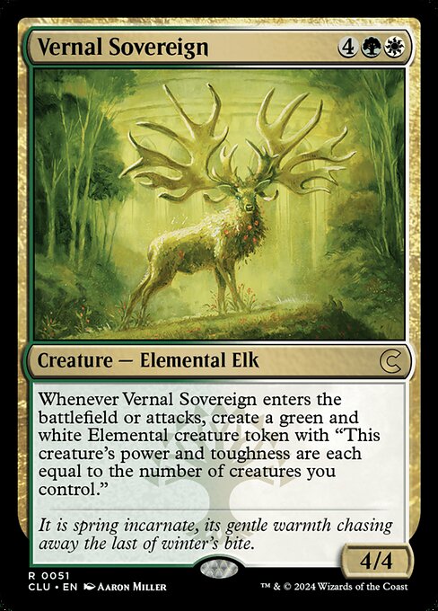 Vernal Sovereign - Ravnica: Clue Edition - R - 51