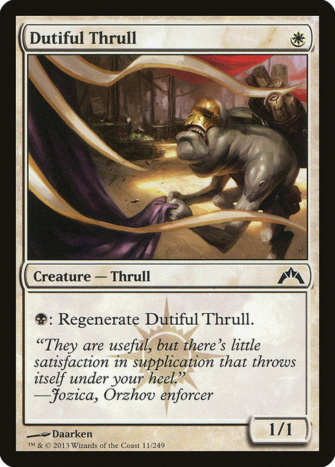 Dutiful Thrull - Gatecrash - C - 11