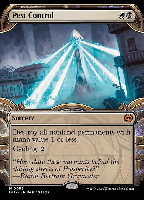 Pest Control (Showcase) - Outlaws of Thunder Junction: The Big Score - M - 52