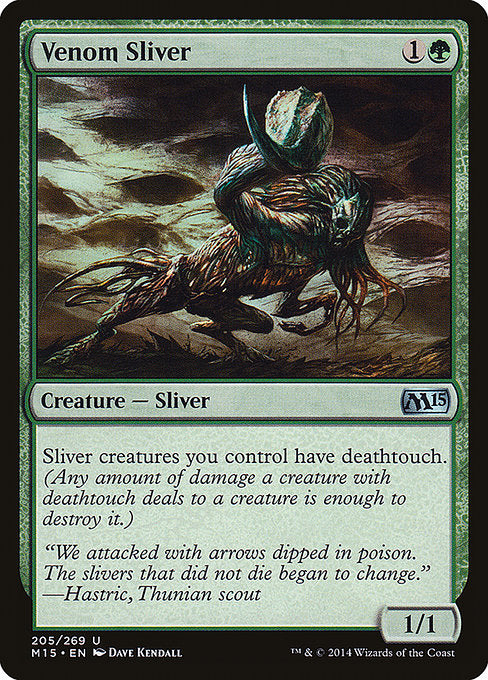 Venom Sliver - Magic 2015 (M15) - U - 205