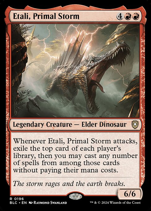 Etali, Primal Storm - Commander: Bloomburrow - R - 196