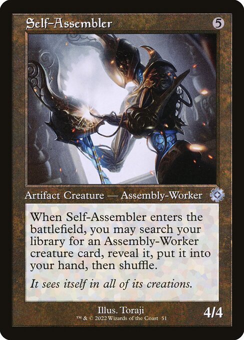 Self-Assembler - The Brothers' War: Retro Frame Artifacts - U - 51
