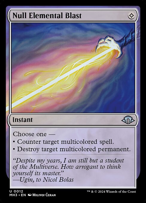 Null Elemental Blast - Modern Horizons 3 - U - 12