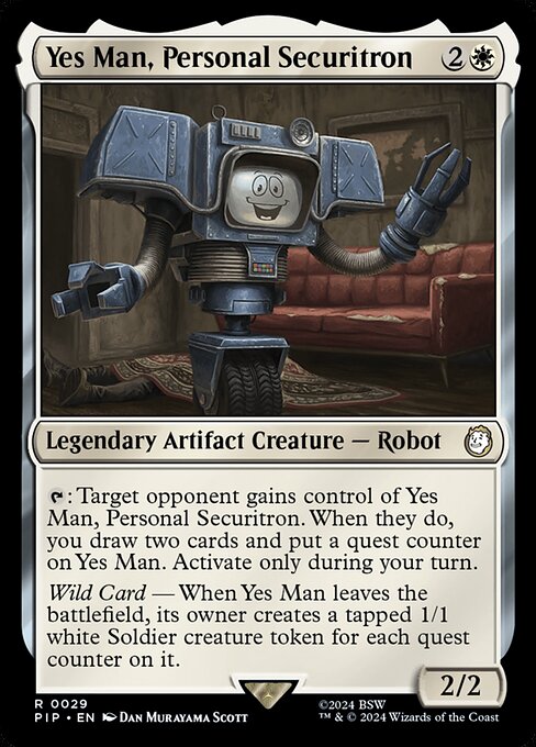 Yes Man, Personal Securitron - Universes Beyond: Fallout - R - 29