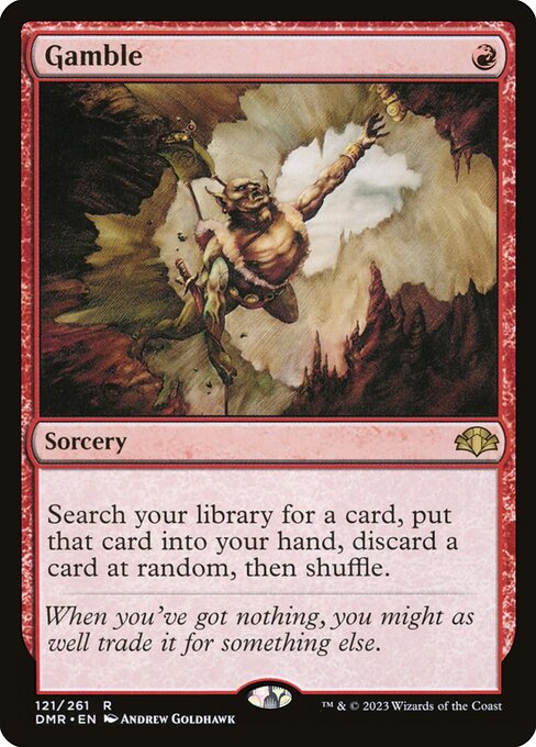 Gamble - Dominaria Remastered - R - 121