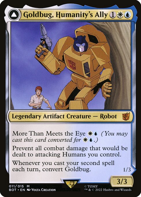 Goldbug, Humanity's Ally - Universes Beyond: Transformers - M - 11