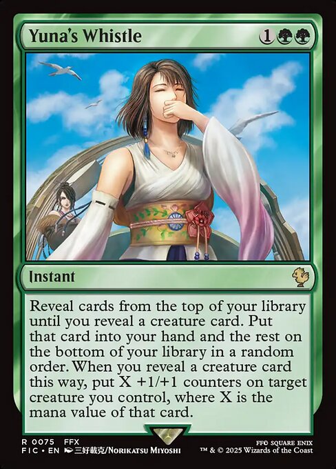 Yuna's Whistle - Commander: FINAL FANTASY - R - 75