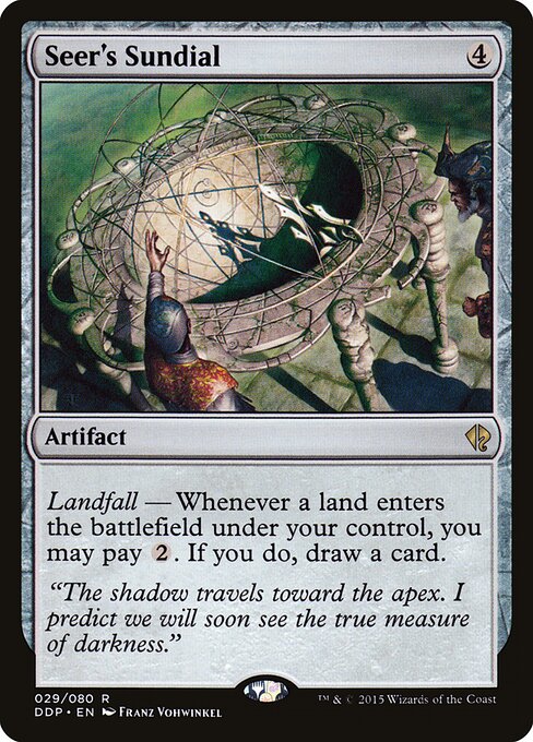 Seer's Sundial - Duel Decks: Zendikar vs. Eldrazi - R - 29
