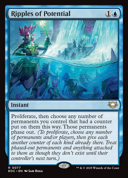 Ripples of Potential - Commander: Edge of Eternities - R - 77