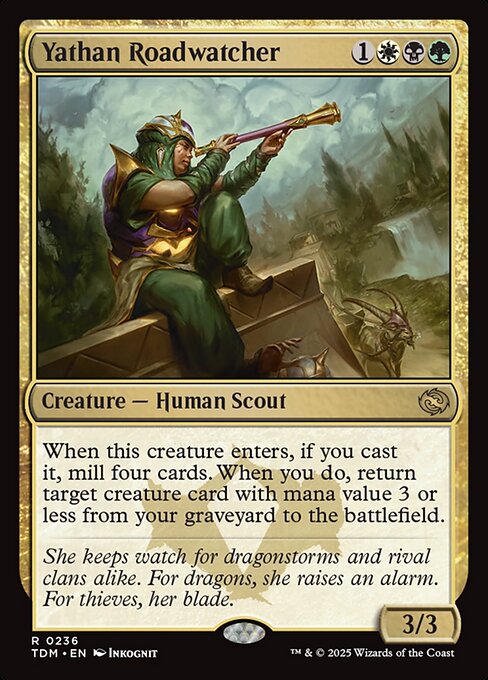 Yathan Roadwatcher - Tarkir: Dragonstorm - R - 236