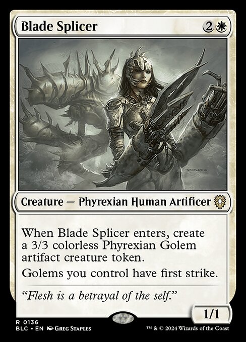 Blade Splicer - Commander: Bloomburrow - R - 136