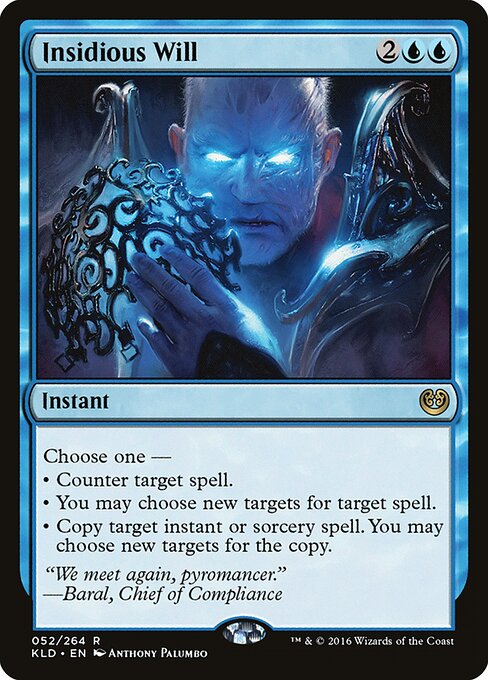 Insidious Will - Kaladesh - R - 52
