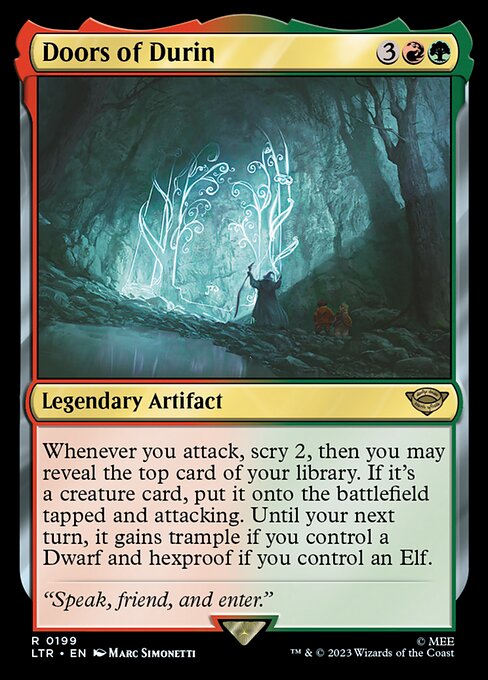 Doors of Durin - Prerelease Cards - R - 199