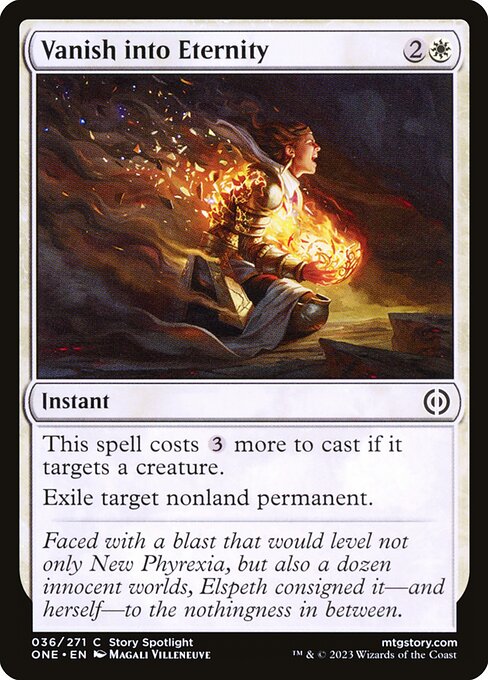 Vanish into Eternity - Phyrexia: All Will Be One - C - 36
