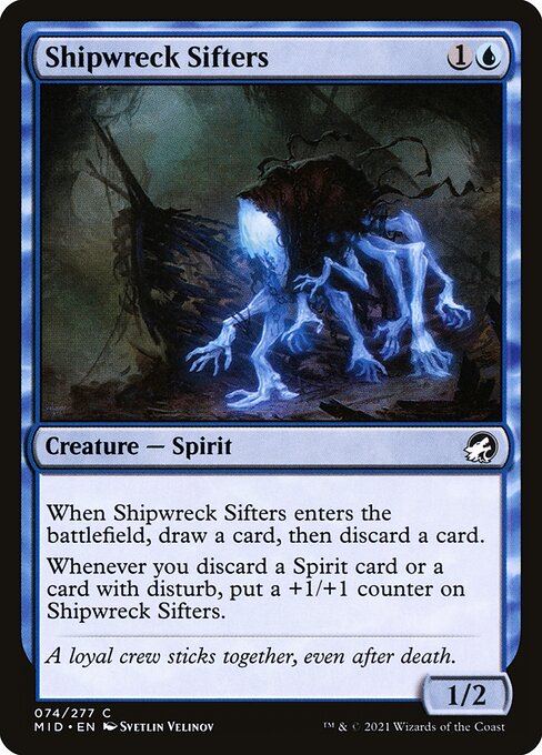 Shipwreck Sifters - Innistrad: Midnight Hunt - C - 74