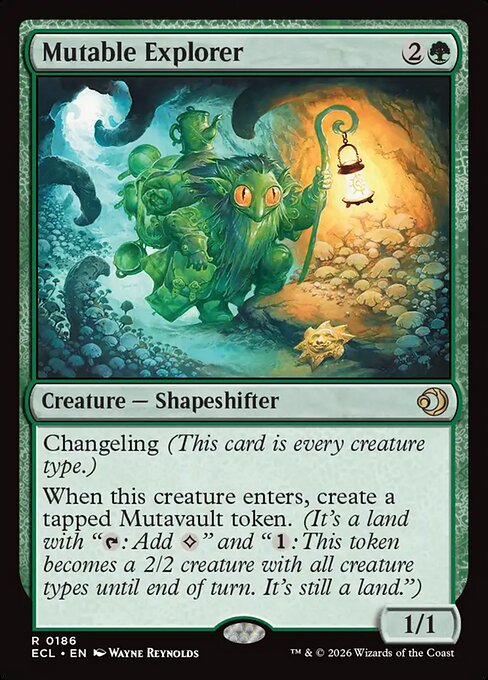 Mutable Explorer - Lorwyn Eclipsed - R - 186