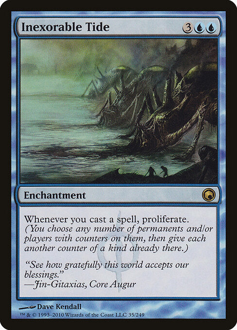 Inexorable Tide - Scars of Mirrodin - R - 35