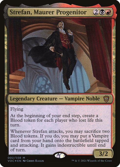 Strefan, Maurer Progenitor - Commander: Innistrad: Crimson Vow - M - 2