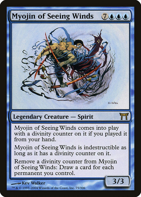 Myojin of Seeing Winds - Champions of Kamigawa - R - 75