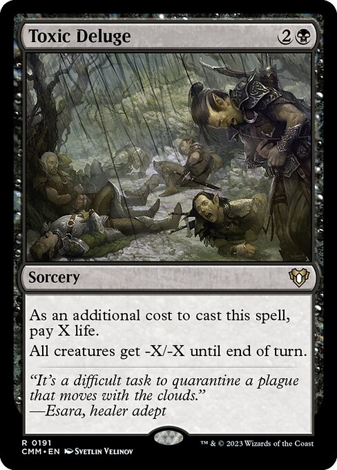 Toxic Deluge - Commander Masters - R - 191