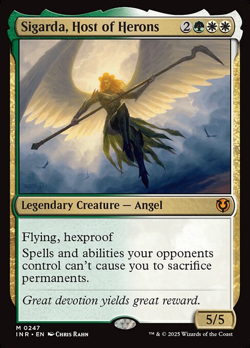 Sigarda, Host of Herons - Innistrad Remastered - M - 247