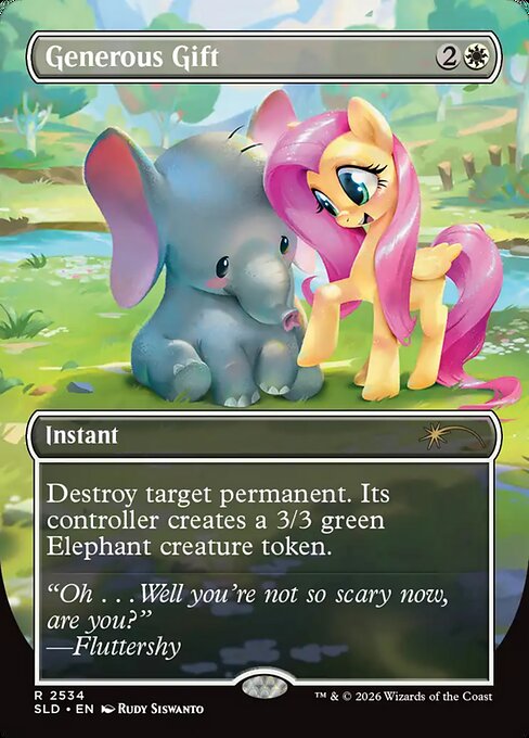 Generous Gift (2534) - Secret Lair Drop Series - R - 2534