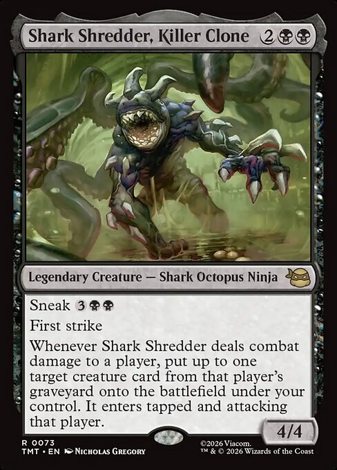 Shark Shredder, Killer Clone - Teenage Mutant Ninja Turtles - R - 73