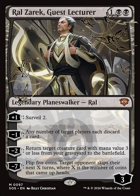 Ral Zarek, Guest Lecturer - Secrets of Strixhaven - M - 97