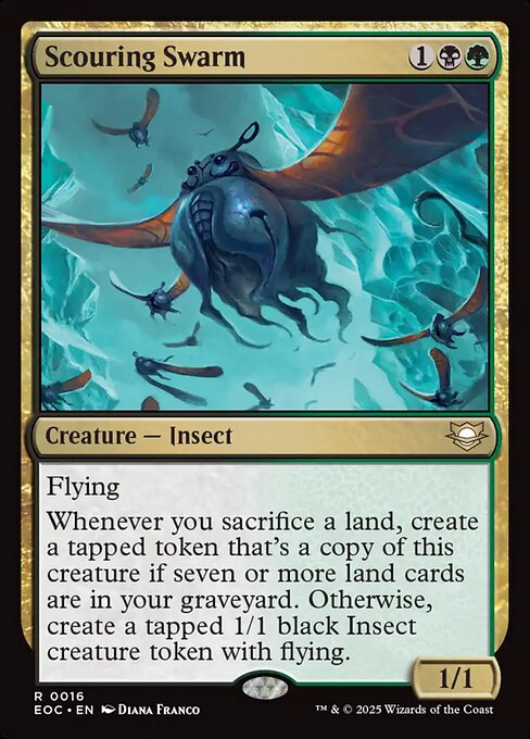 Scouring Swarm - Commander: Edge of Eternities - R - 16