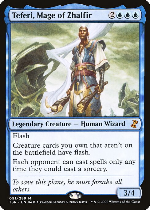 Teferi, Mage of Zhalfir - Time Spiral: Remastered - M - 91