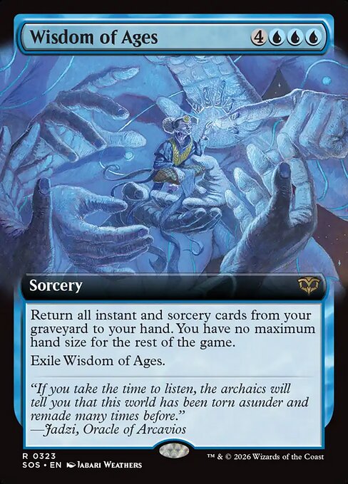 Wisdom of Ages (Extended Art) - Secrets of Strixhaven - R - 323