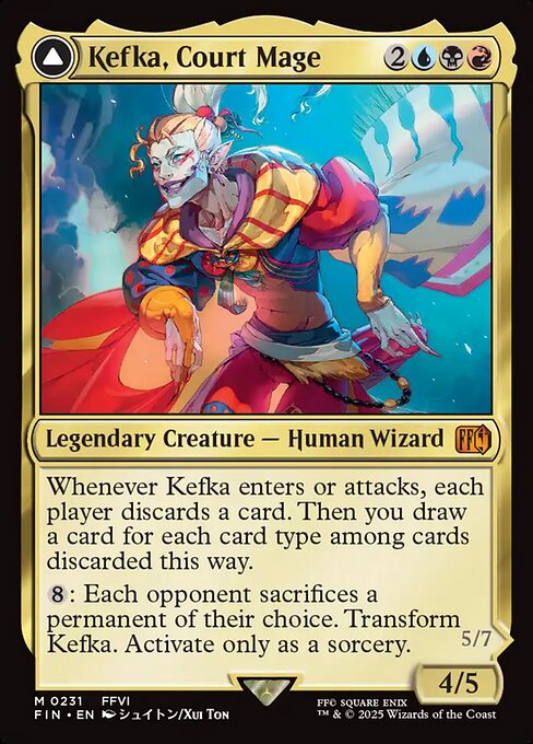Kefka, Court Mage - FINAL FANTASY - M - 231