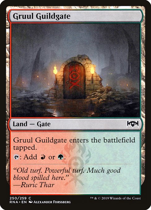 Gruul Guildgate (250) - Ravnica Allegiance - C - 250