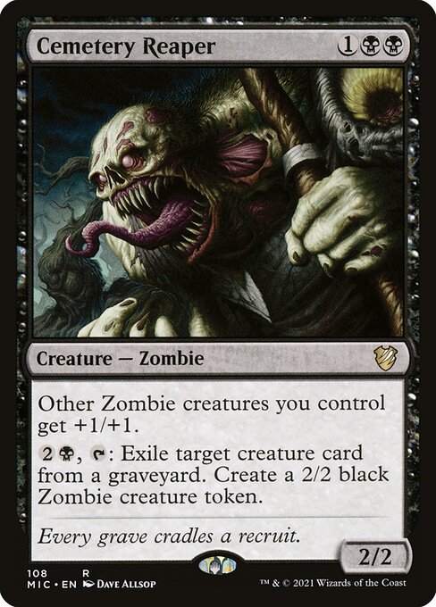 Cemetery Reaper - Commander: Innistrad: Midnight Hunt - R - 108