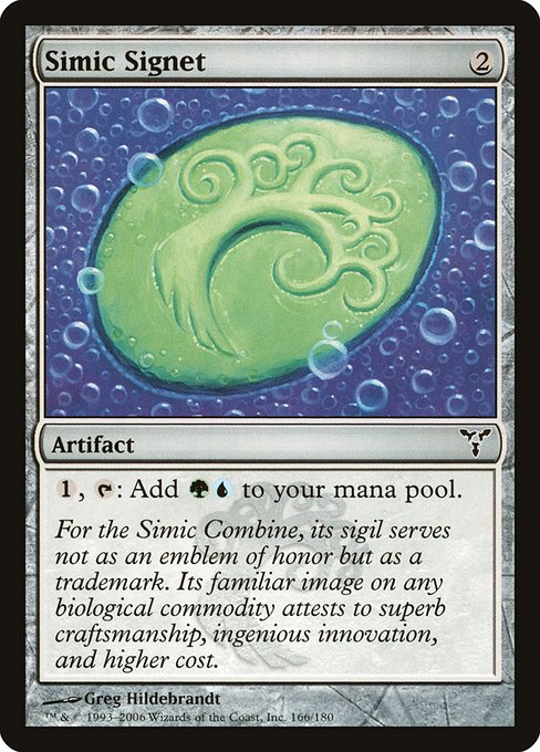 Simic Signet - Dissension - C - 166