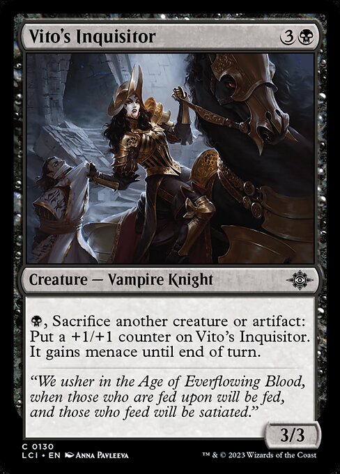 Vito's Inquisitor - The Lost Caverns of Ixalan - C - 130