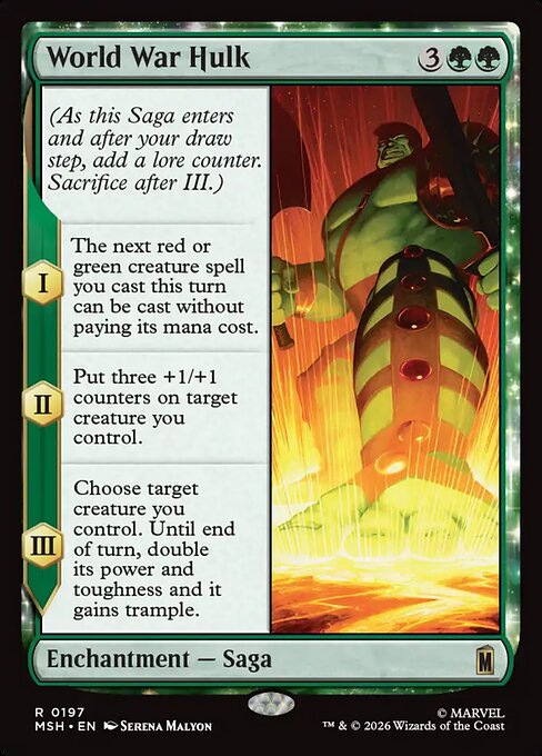 World War Hulk - Marvel Super Heroes - R - 197