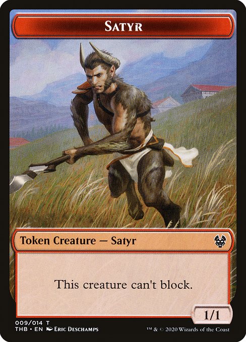 Satyr Token - Theros Beyond Death - T - 9