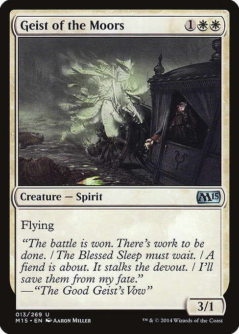 Geist of the Moors - Magic 2015 (M15) - U - 13