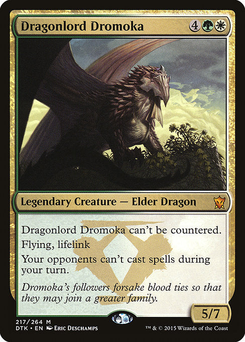 Dragonlord Dromoka - Dragons of Tarkir - M - 217