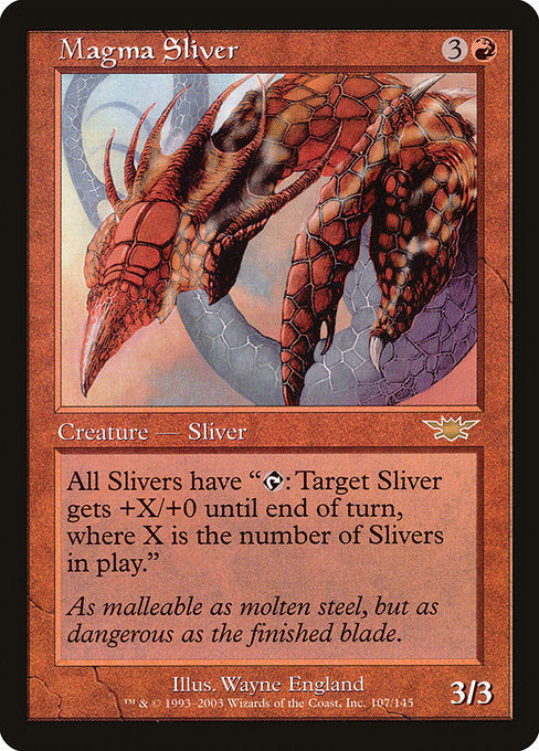Magma Sliver - Legions - R - 107