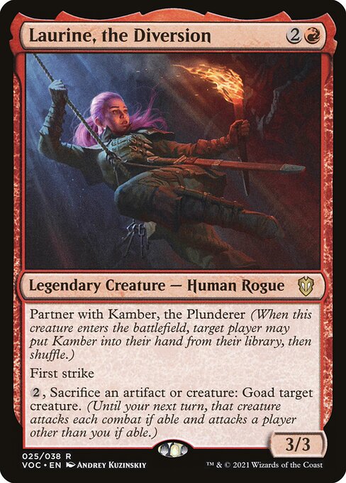 Laurine, the Diversion - Commander: Innistrad: Crimson Vow - R - 25