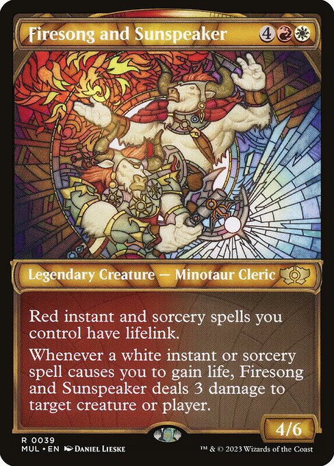 Firesong and Sunspeaker - March of the Machine: Multiverse Legends - R - 39