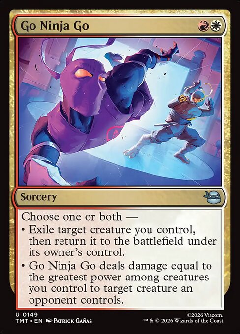 Go Ninja Go - Teenage Mutant Ninja Turtles - U - 149