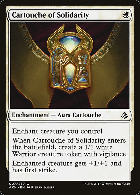 Cartouche of Solidarity - Amonkhet - C - 7