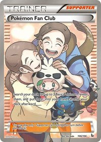 Pokemon Fan Club (106 Full Art) - XY - Flashfire - Ultra Rare - 106/106