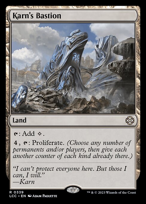 Karn's Bastion - Commander: The Lost Caverns of Ixalan - R - 339